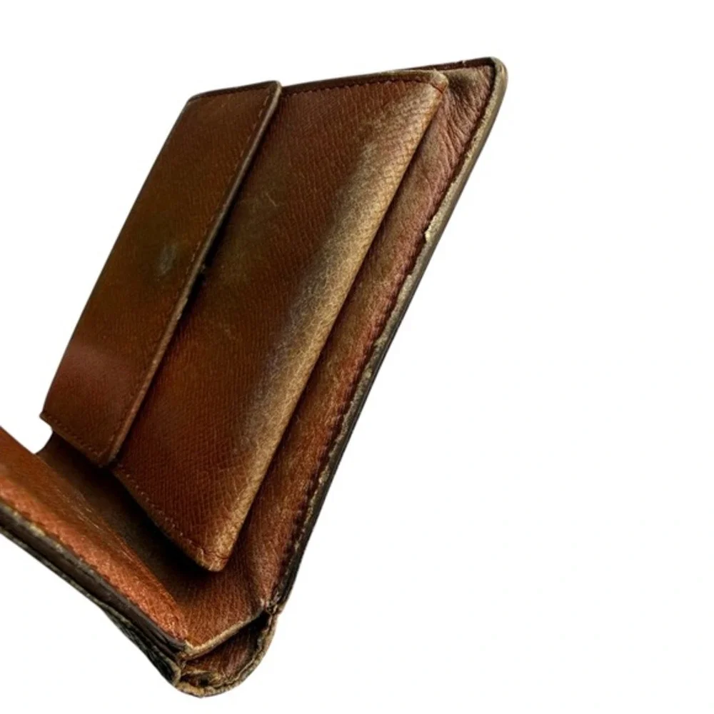 Vintage Louis Vuitton Monogram Bifold Men's Wallet Brown - Picture 10 of 10